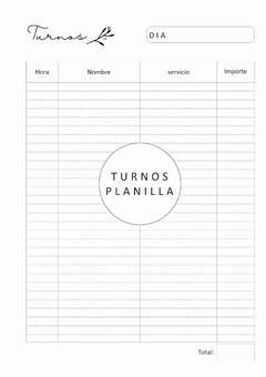 Turnos - comprar online