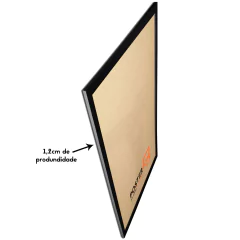 Moldura 60x80cm – Com acrílico PS - Fundo Pardo na internet