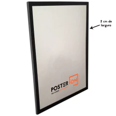 Moldura ISO A3 29,7x42cm – Sem acrílico PS - Cola Dupla Face - PosterOn