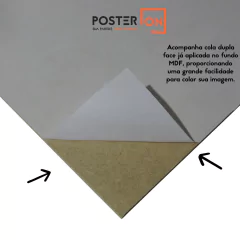 Imagem do Moldura ISO A3 29,7x42cm – Sem acrílico PS - Cola Dupla Face