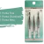 Kit Com 3 Pinças Para Depilação / Design Sobrancelhas - comprar online