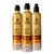Linha Vibes Capilar Nutrição & Brilho Corpo Dourado (Shampoo, Condicionador e Creme de Pentear)