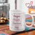 Caneca para presentear amigas personalizada com frase de amizade