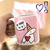 Caneca de aniversário divertida e engraçada personalizada com flork e a frase rep bardei