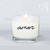 Vela aromatizada e personalizada com a palavra amor para presentear