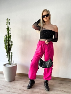 CALÇA PARACHUTE PINK
