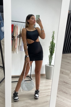 VESTIDO LAURA PRETO