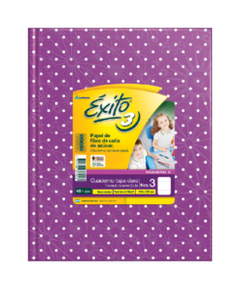 Cuaderno exito E3 rayado lunares 48 hojas - comprar online