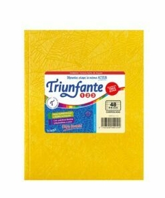 cuaderno triunfante 123 48 hojas cuadriculadas - tienda online