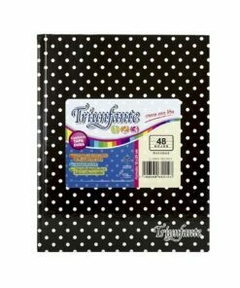 cuaderno triunfante 123 lunares 48 hojas rayadas - comprar online