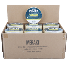 CINTA DE PAPEL MERAKI 24X40 ENMASCARAR - tienda online