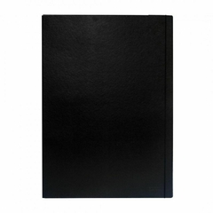 CARPETA FIBRA NEGRA 50X70 CON ELASTICO - comprar online