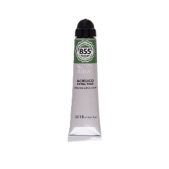 Acrílico Verde Óxido de Cromo 18ml Alba - comprar online