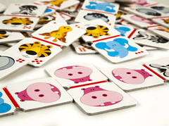 Domino zoologico 28 piezas Ruibal - comprar online