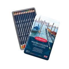 Lapices Derwent acuarelables x 12 lata