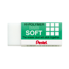 Goma de borrar lapiz Pentel soft