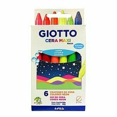 CRAYON DE CERA GIOTTO MAXI NEON X 6 COLORES en internet