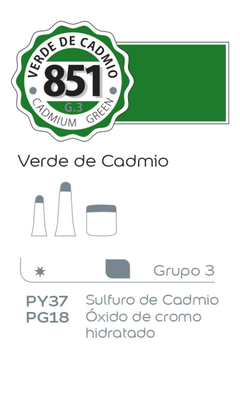 Acrílico Verde de Cadmio 18ml Alba en internet