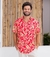 Camisa Masculina Viscose Estampada Pink