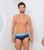 Sunga Classic Azul e Preto