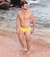 Sunga Slim Amarelo Canário - Tymot Moda Praia