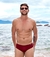Sunga Slim Marsala - Tymot Moda Praia