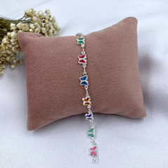 Pulseira infantil de prata