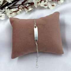 Pulseira infantil de prata