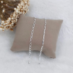 Pulseira infantil de prata