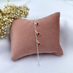 Pulseira infantil de prata
