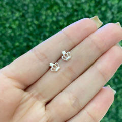 brincos femininos de prata - modelos simples - brinco com pedra - brinco de argola - argolas de prata