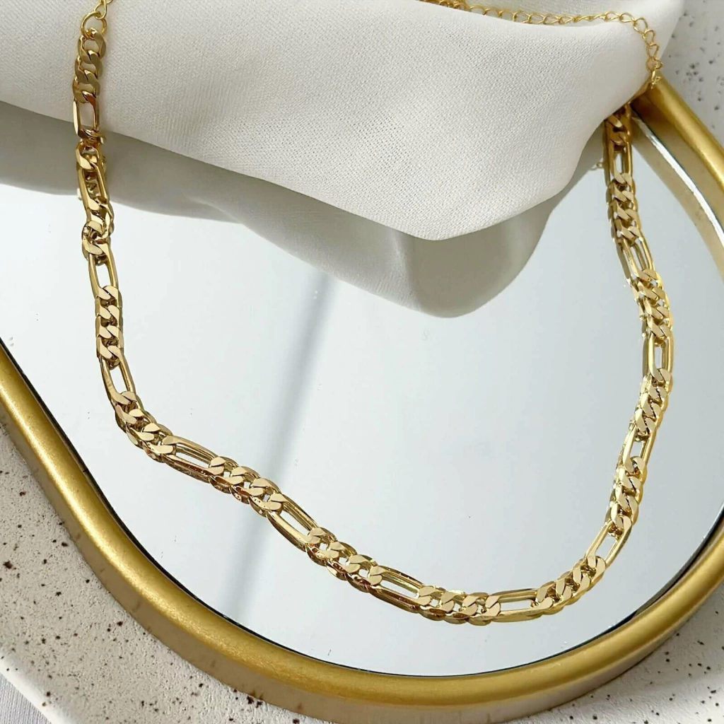 Choker Folheada a Ouro 18K