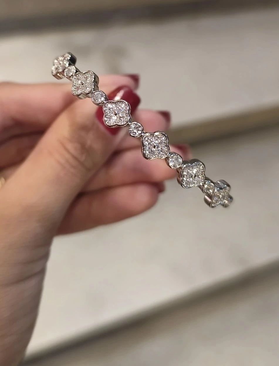 Bracelete slim Flor