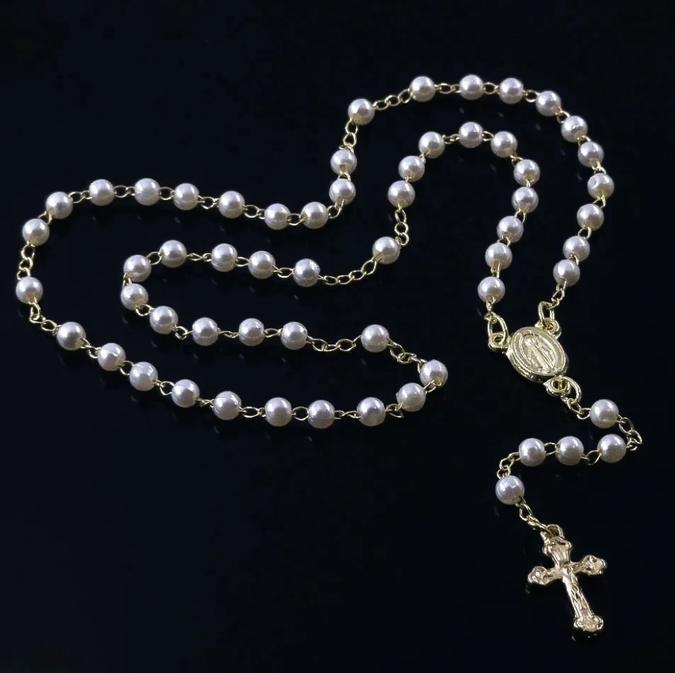Corrente de Terço Perolas