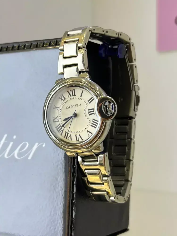 RELÓGIO INSP. CARTIE. BALLON BLEU PRATA