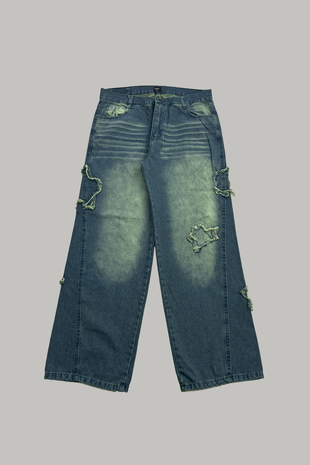 "Galaxy" Washed Pants - Jean thumbnail 3