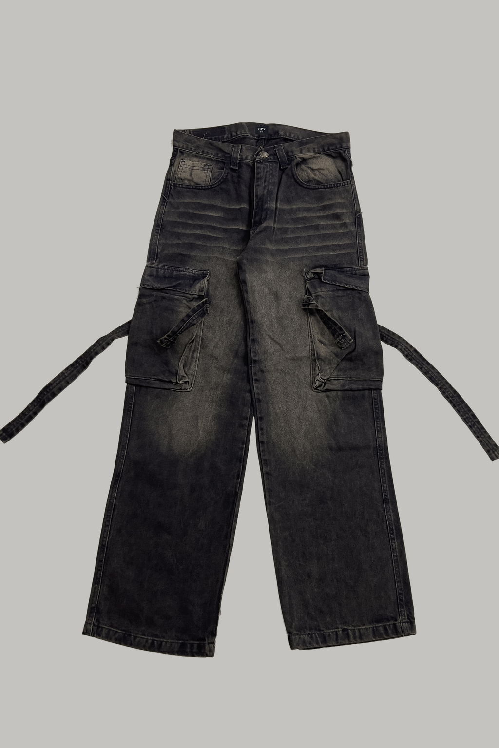 "Ice Rock" Washed Cargo - Jean thumbnail 3