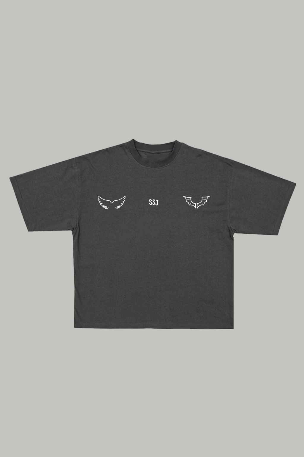 "Duko" Oversize Tee - Grey thumbnail 3