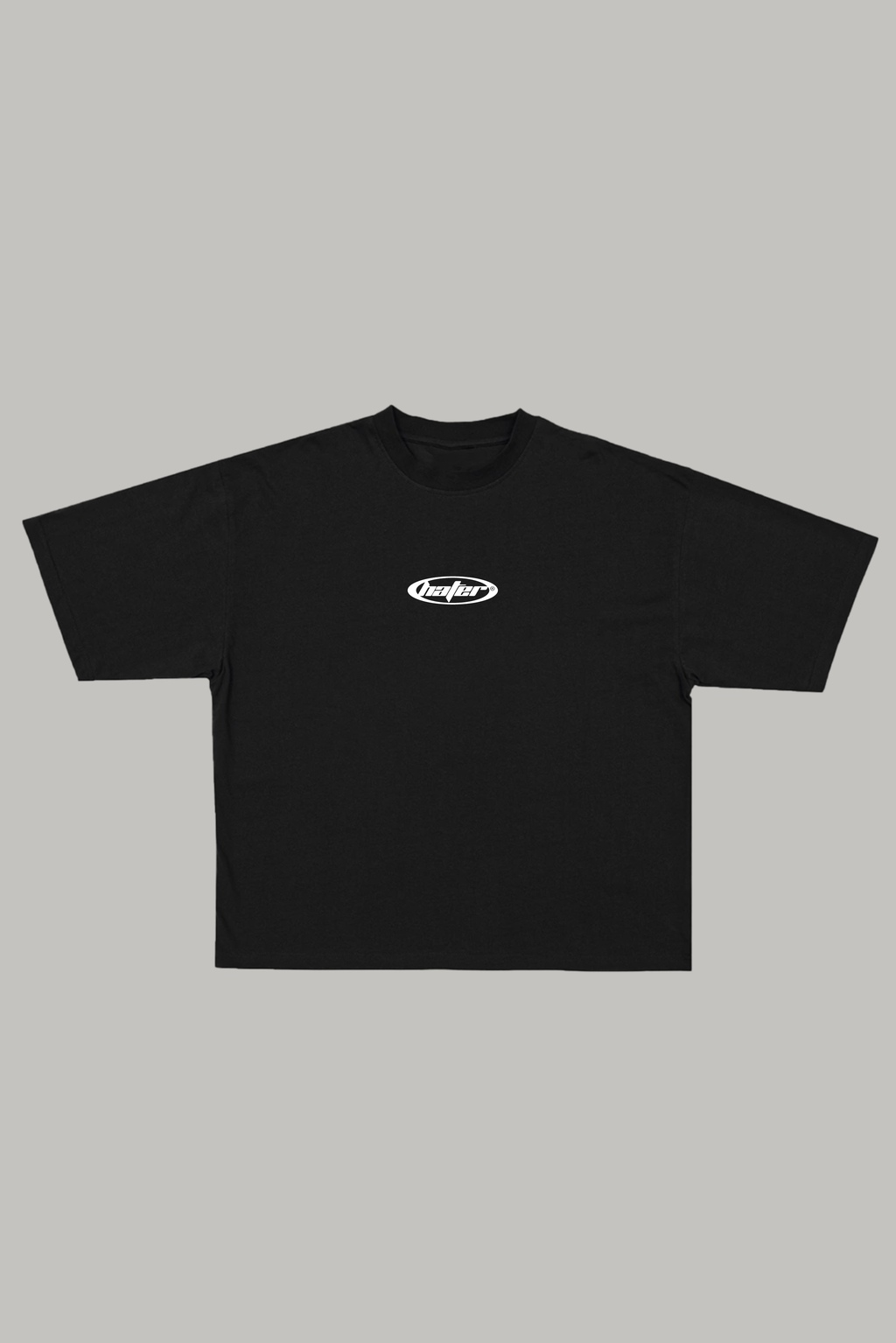 "Hater" Oversize Tee - Black thumbnail 3