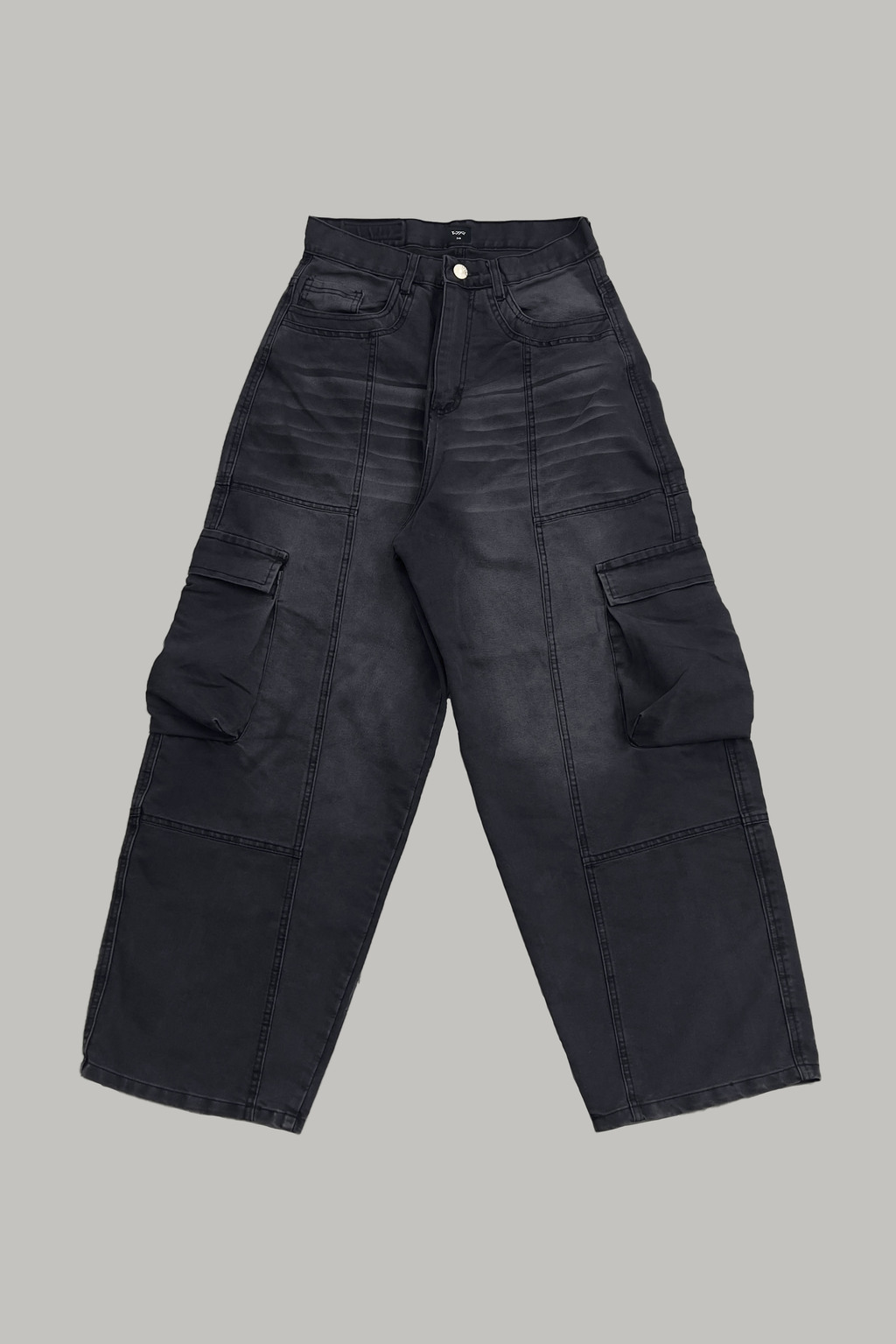  ETERNAL  BAGGIEST JEANS - GREY thumbnail 3