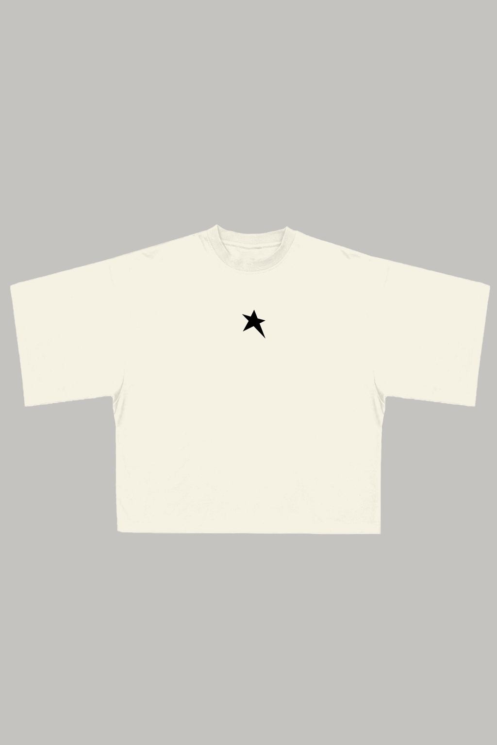 "Starface" Boxy Tee - Cream thumbnail 3