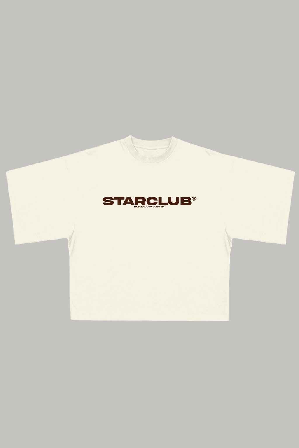 "Starclub" Boxy Tee - Cream thumbnail 3