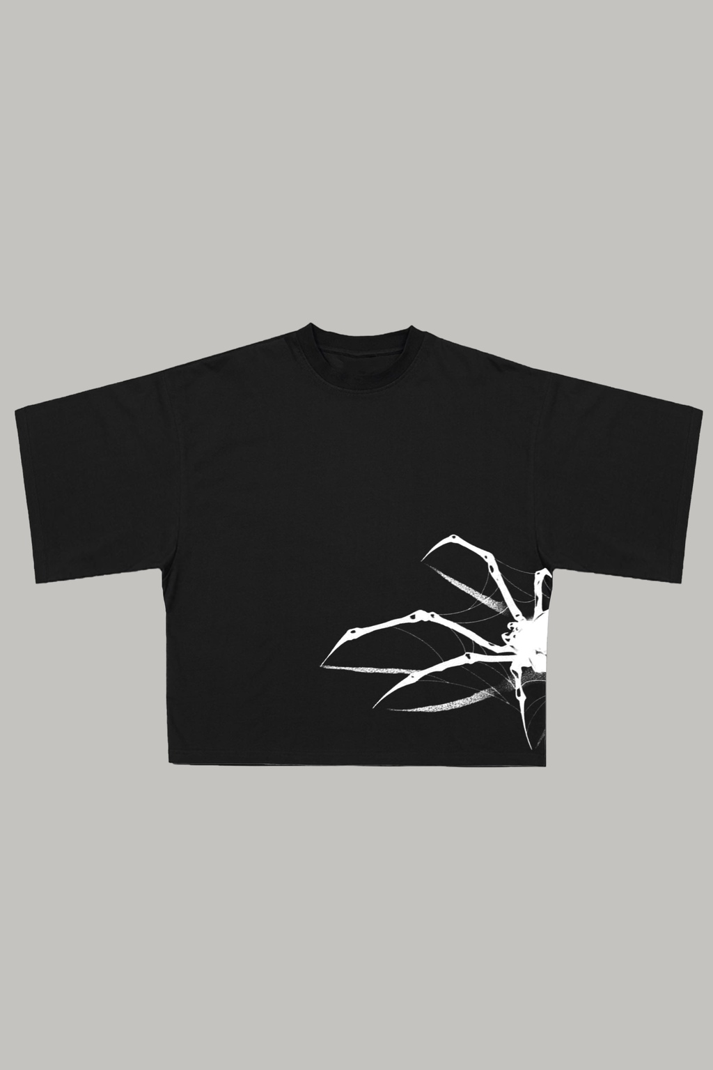  SPIDER  BOXY TEE - BLACK thumbnail 3