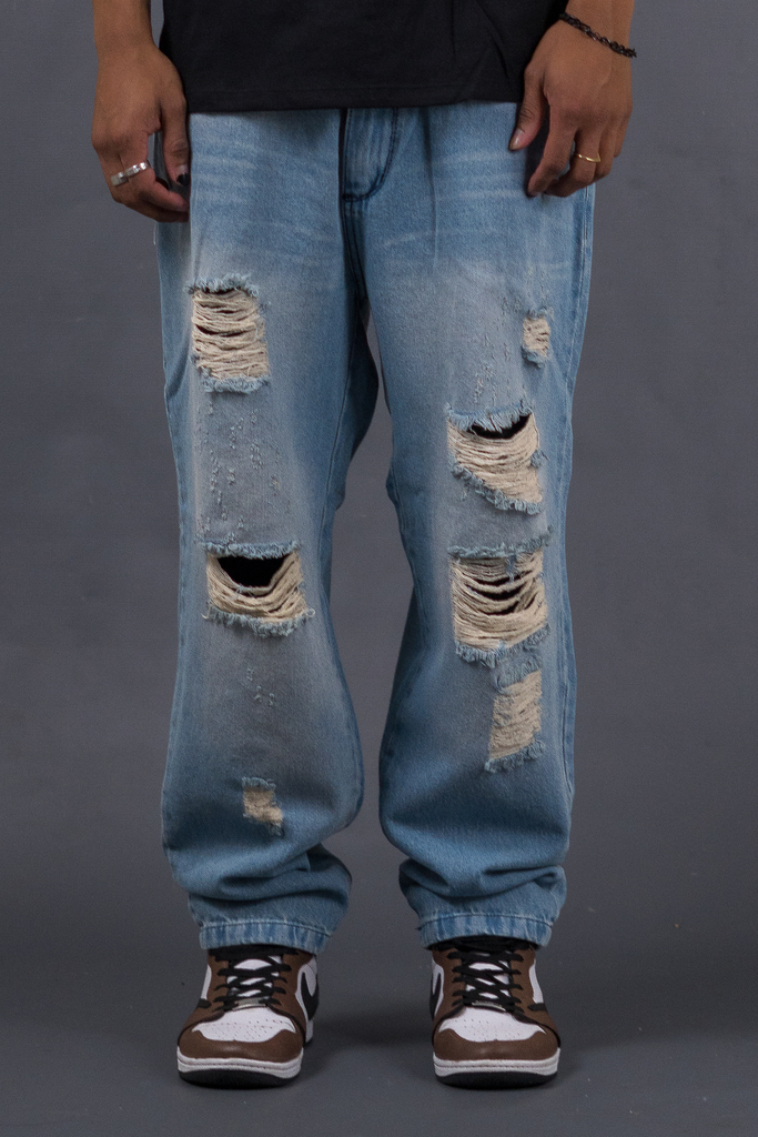 "Tetsu" Relaxed Pants - Jean thumbnail 3