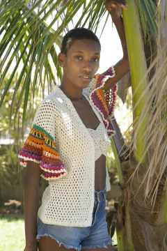 Kimono Mari Branco - loja online