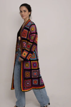 Imagem do Kimono Square Longo Preto