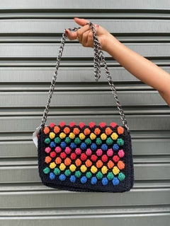 Bolsa Crochê petit pipoca