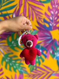 Chaveiro Ursinho amigurumi - comprar online