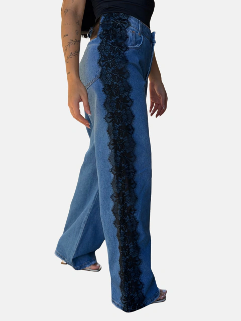 CALÇA JEANS WIDE LEG VALENTINA 14333