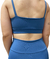 TOP BASIC ALCINHA AZUL LUXO - IVI FIT